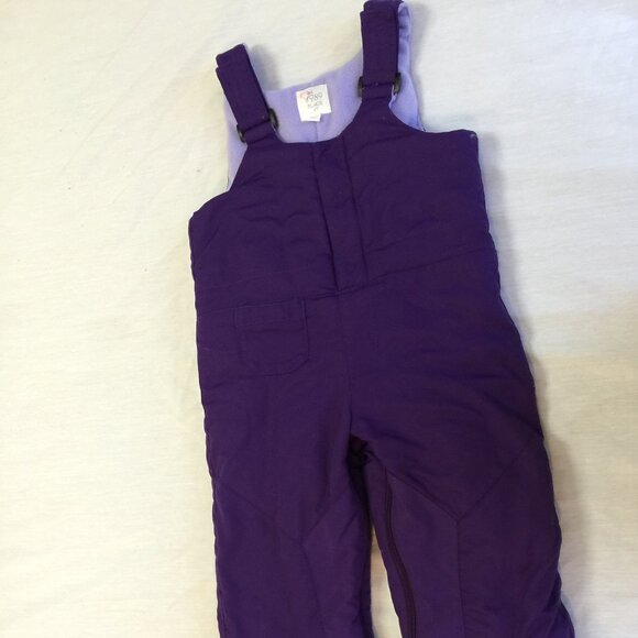 🌸 THE CHILDRENS PLACE GIRLS SNOW SKI NYLON FLEECE OVERALLS BIB PANTS S🌸